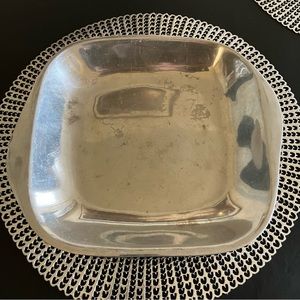 Nambé 515 Vintage BBQ Casserole Serving Dish Bowl Alloy